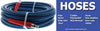 4000 PSI 3/8" SINGLE WIRE BLUE HIGH PRESSURE HOSES
