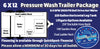 8.0 GPM PRESSURE WASH HOT WATER TRAILER - 6 x 12 DUAL AXLE (7838.01)