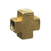 BRASS CROSS FITTINGS with FPT