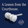 An Update!!! A Lesson from the Courthouse.....
