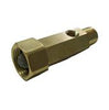 3/4 FGH x 1/2 MPT INLET FITTING 1/4 FPT PORT