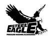 (6078) STEEL EAGLE FURY 2400 VAC HOSE REEL (UP TO 300')