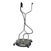 STAINLESS STEEL WHIRL-A-WAY SURFACE CLEANER 20" W/CASTERS (N7167)